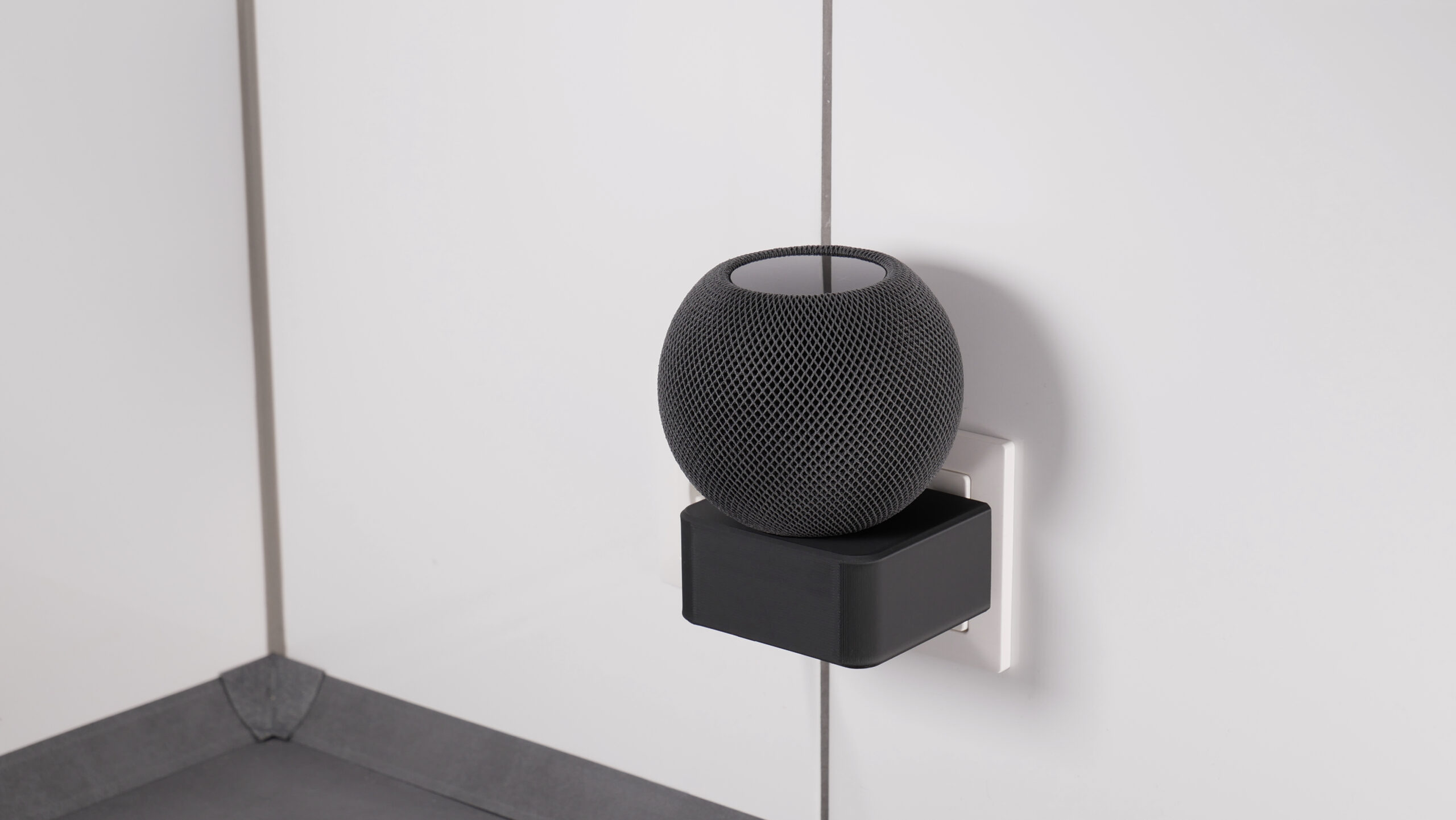 HPM1 – HomePod mini Halterung gerade – Bild 1